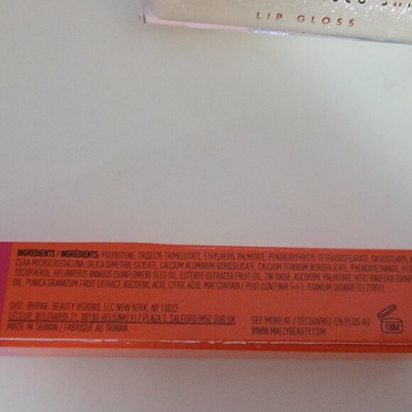 ❤️ Mally RuPaul spotlight disco shine lip gloss Translucent NEW ❤️ - Picture 15 of 15